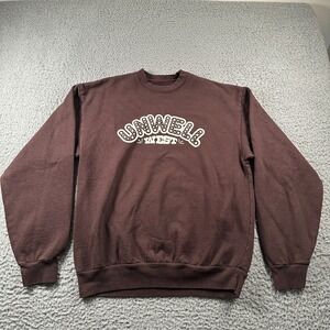 UNWELL Call Her Daddy Sweatshirt Size M Brown UNWELL Tour‎ West 2024 Graphic